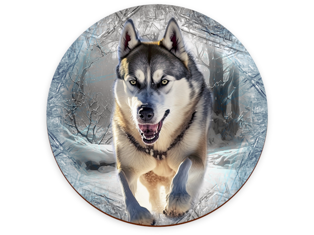 Puzzle Holz XL Running Wolf 505 Teile - 0