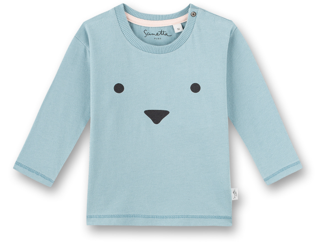 Jungen-Shirt langarm, Gr. 86