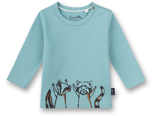 Shirt langarm Indian Little Panda Gr. 68
