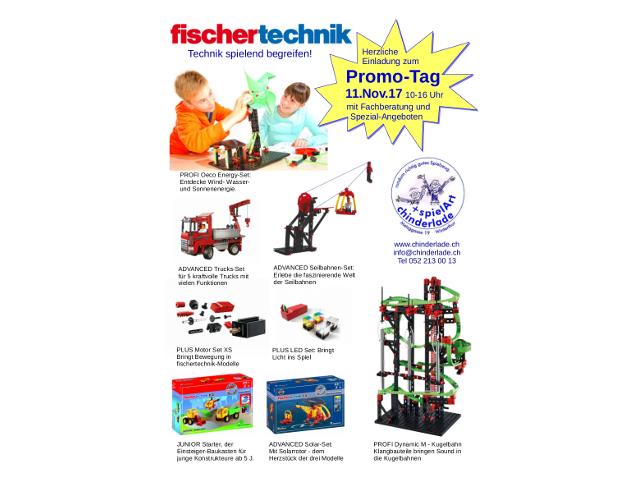 Fischer-Technik Promo-Tag