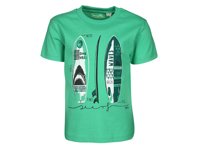 T-Shirt Surf and Chill, Grösse 128