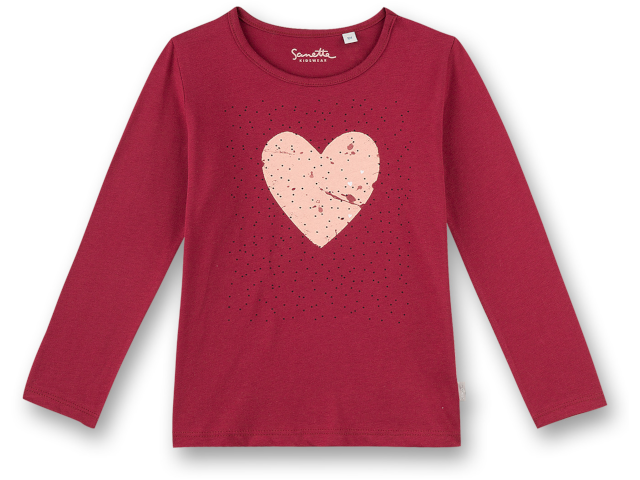 Shirt langarm With all my Heart Gr. 140