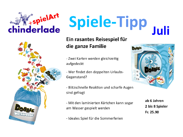 Spiele-Tipp Juli
