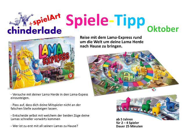 Spiele-Tipp Oktober