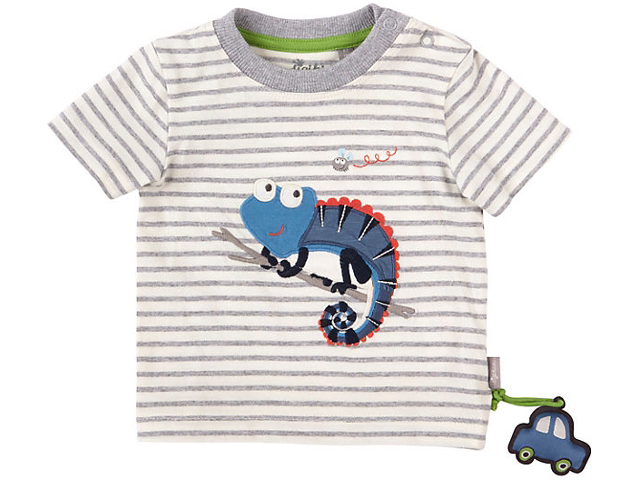 Baby Ringelshirt Chamäleon Grösse 80