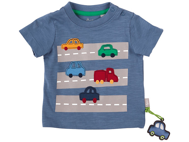 Baby T-Shirt Autos Grösse 80