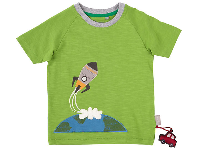 Jungen T-Shirt Weltraum Grösse 110