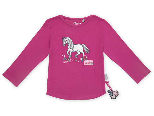 Mädchen Langarmshirt Gr. 116