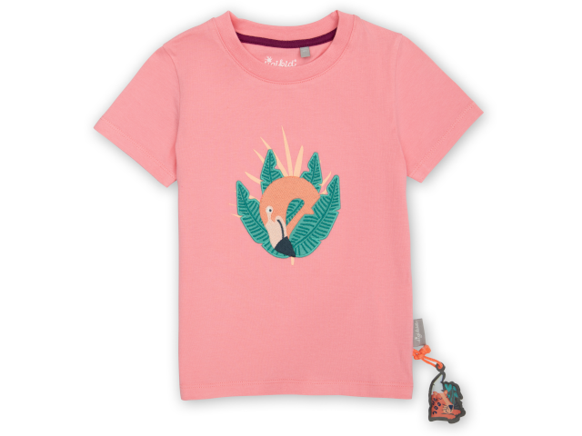 T-Shirt mit Flamingo Motiv, Gr. 116