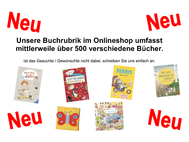 Online-Buchsortiment