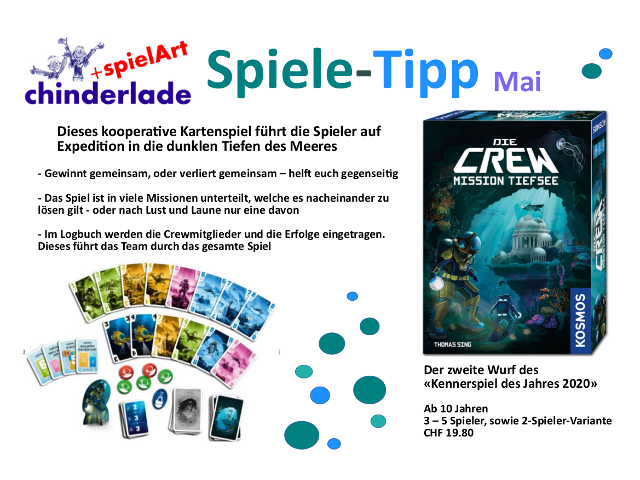 Spiele-Tipp Mai 2021