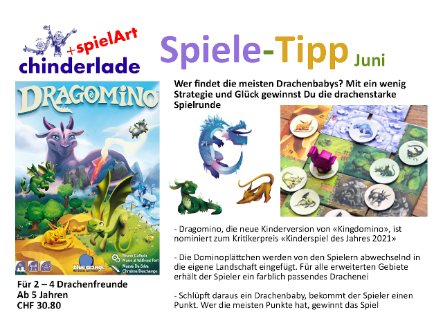 Spiele-Tipp Juni 2021