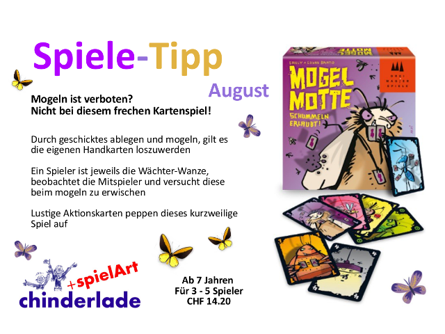 Spiele-Tipp August 2021