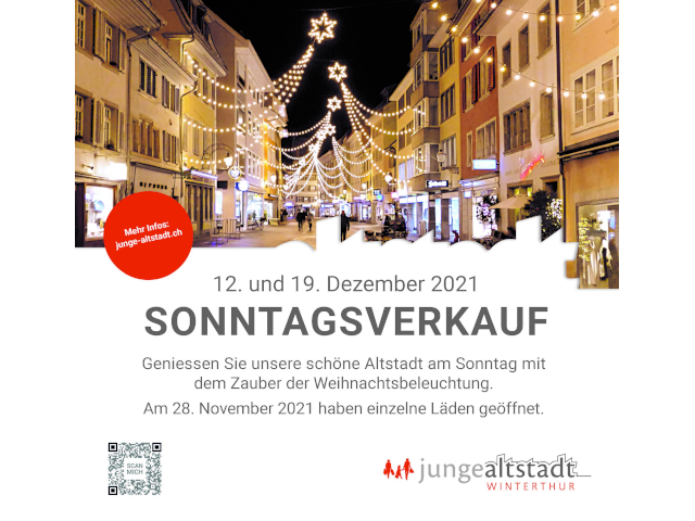 Sonntagsverkauf