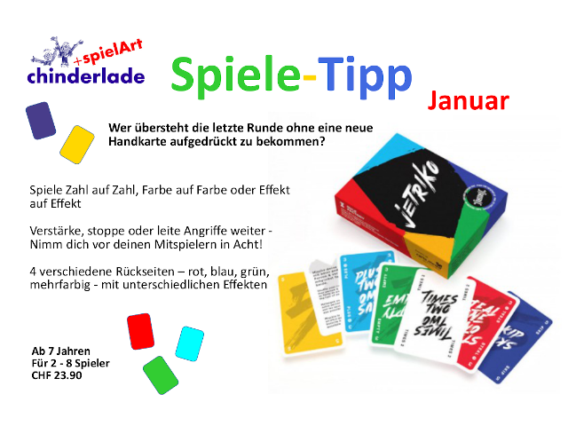 Spiele-Tipp Januar 2022