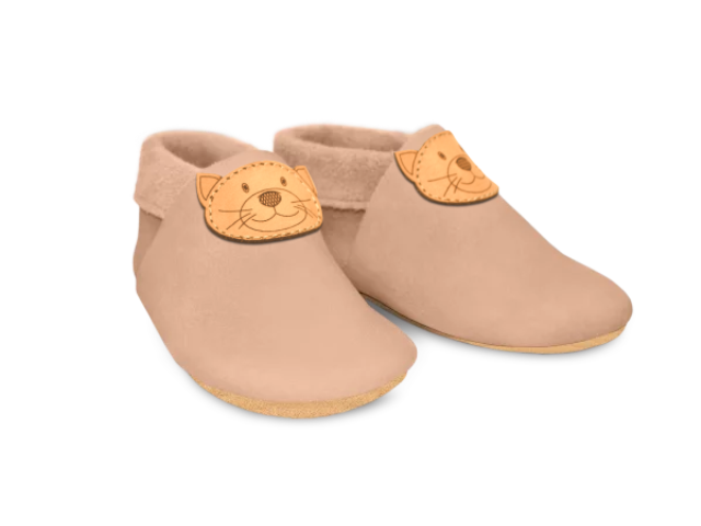 Babykrabbelschuhe Katze Grösse XL