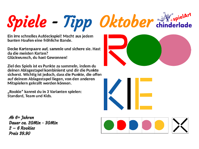 Spiele-Tipp Oktober 2022
