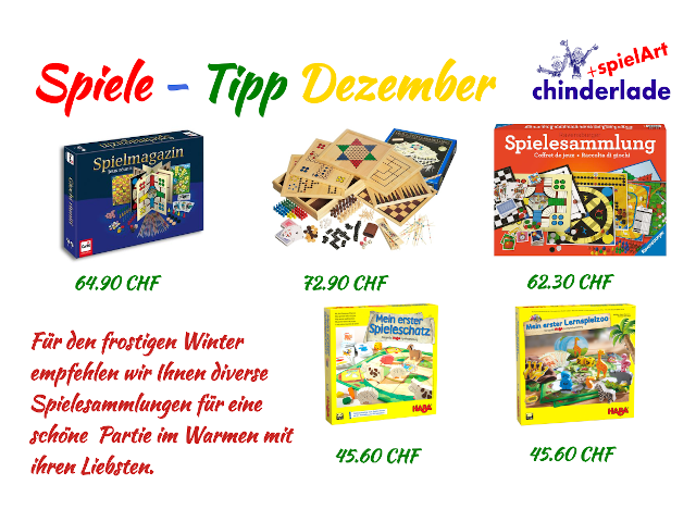 Spiele-Tipp Dezember 2022