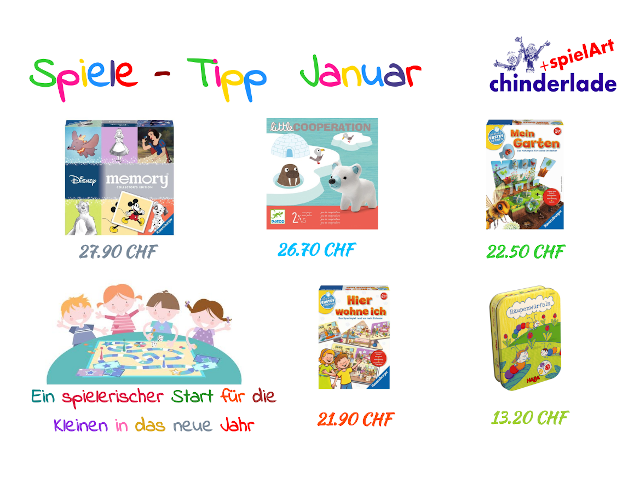 Spiele-Tipp Januar 2023