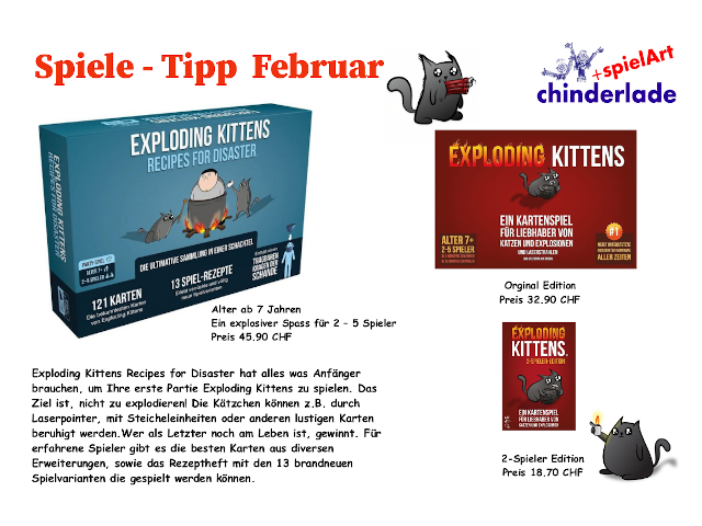 Spiele-Tipp Februar 2023