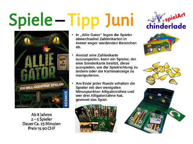 Spiele-Tipp Juni 2023