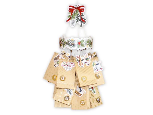 Mobile Adventskalender – Wintertiere