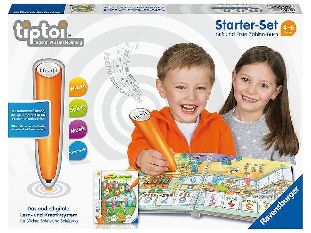 Starter-Set: Stift und Erste Zahlen-Buch