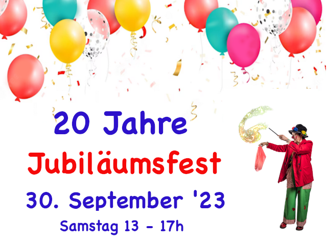 20 Jahre Jubiläumsfest