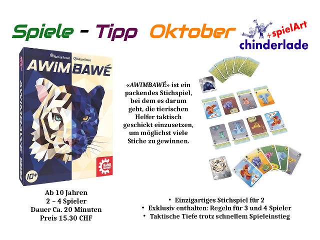 Spiele-Tipp Oktober 2023