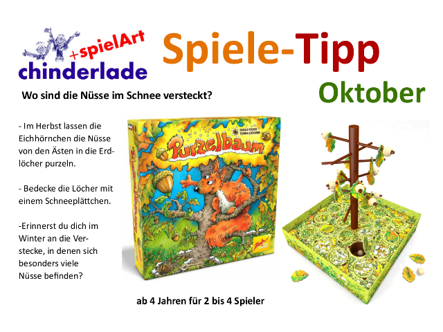 Spiele-Tipp Oktober