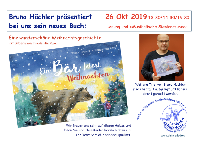 Lesung und musikalische Signierstunde