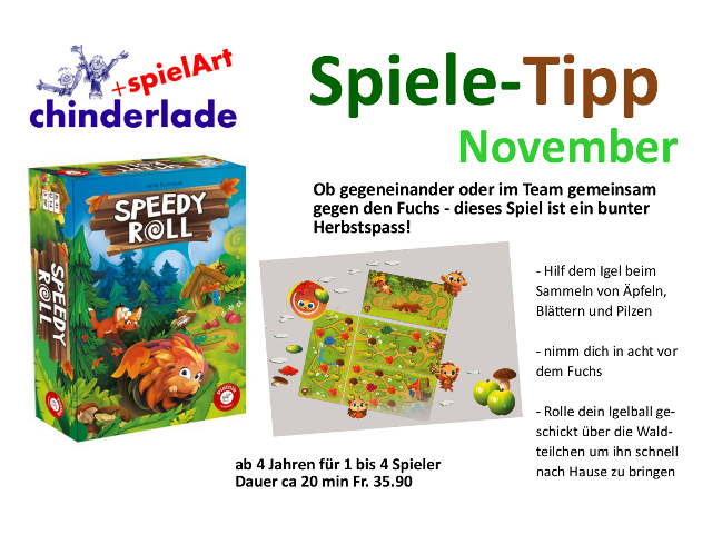 Spiele-Tipp November