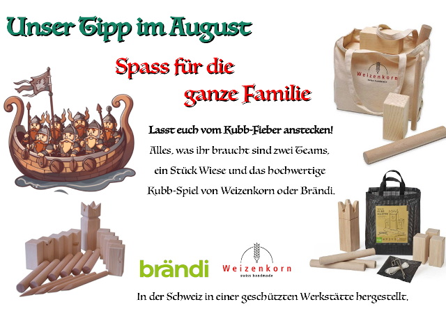 Tipp im August 2025