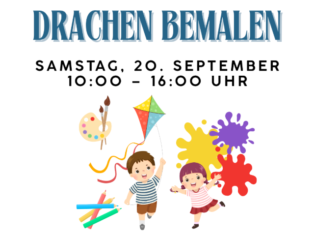 Drachen bemalen