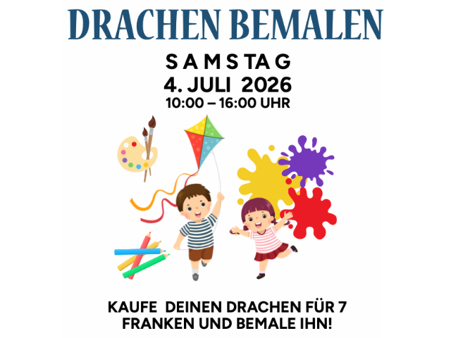Drachen bemalen