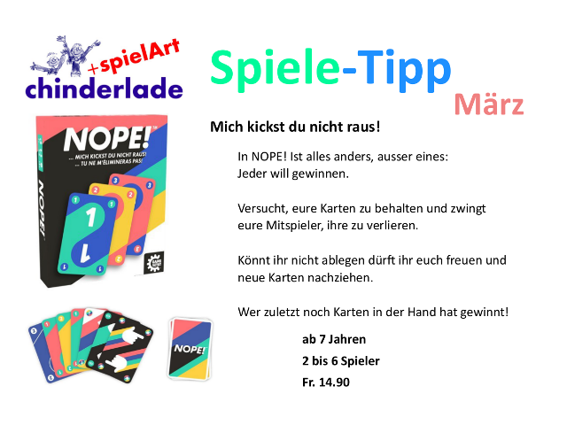 Spiele-Tipp März