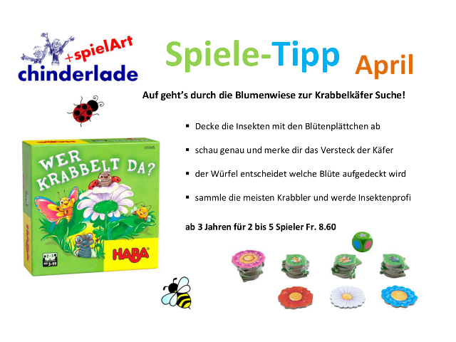 Spiele-Tipp April