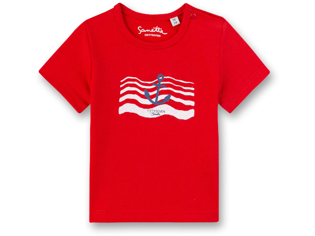 T-Shirt Rot Small Sailor, Gr. 68