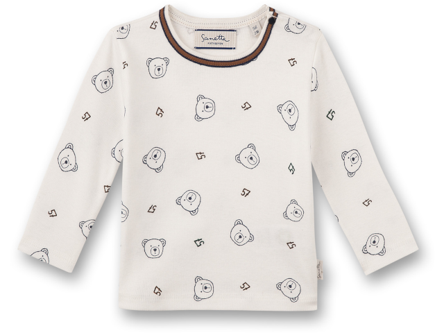 Shirt langarm Little Teddy Gr. 56