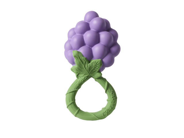 Grape rattle toy