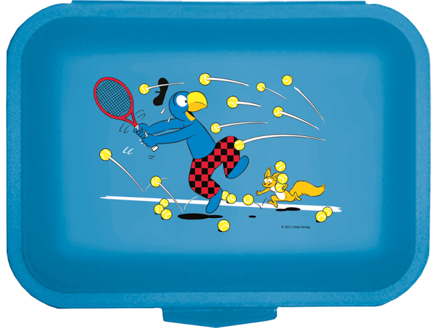 Globi Lunchbox Tennis blau