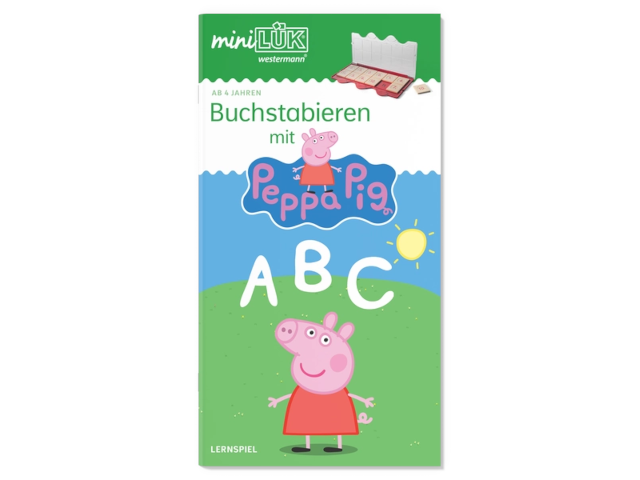 miniLÜK Buchstabieren mit Peppa Pig