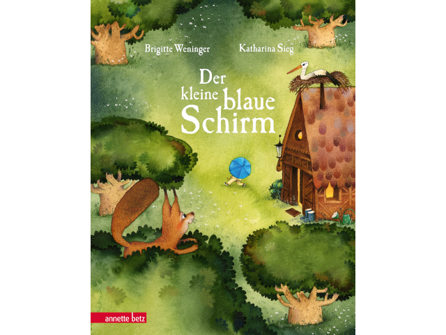 Der kleine blaue Schirm