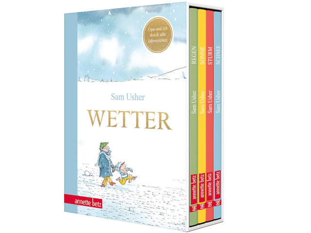 Wetter - Vier Bilderbücher in einem hochwertigen Schuber
