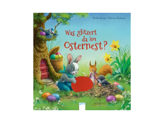 Was glitzert da im Osternest?