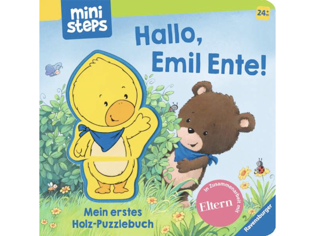 Hallo, Emil Ente! Mein erstes Holzpuzzle-Buch