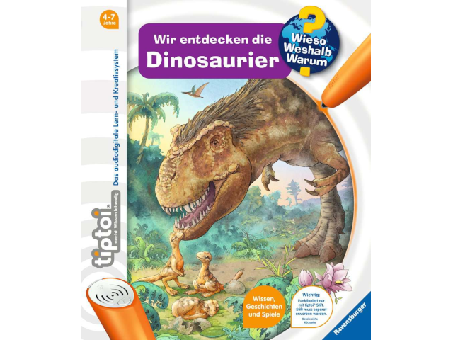 tiptoi® Wieso? Weshalb? Warum? Wir entdecken die Dinosaurier