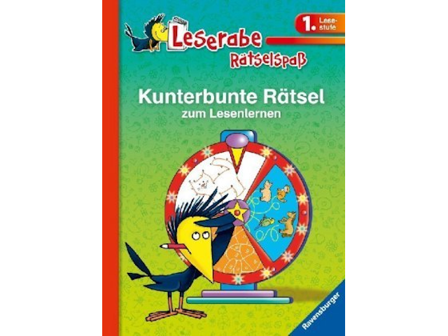Kunterbunte Rätsel zum Lesenlernen (1. Lesestufe)