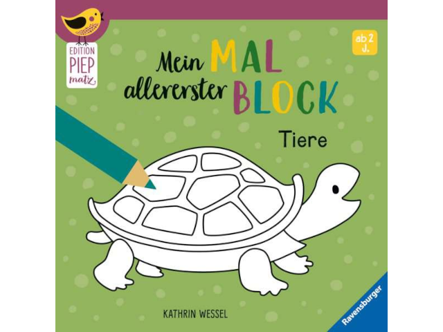 Mein allererster Malblock: Tiere