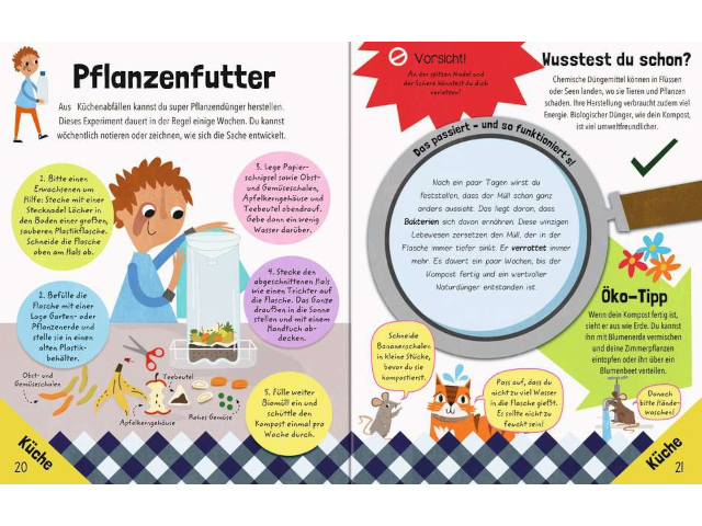 Umwelt Experimente - Mach mit und rette die Welt - 1